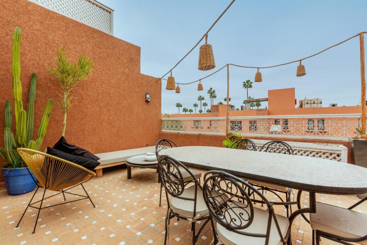 "Le 21", Exclusive Luxury Duplex 400M From Jemaa El Fna Place -Hammam-Jacuzzi-Koutoubia View-Roof Terrace -Speed Wifi Μαρακές Εξωτερικό φωτογραφία